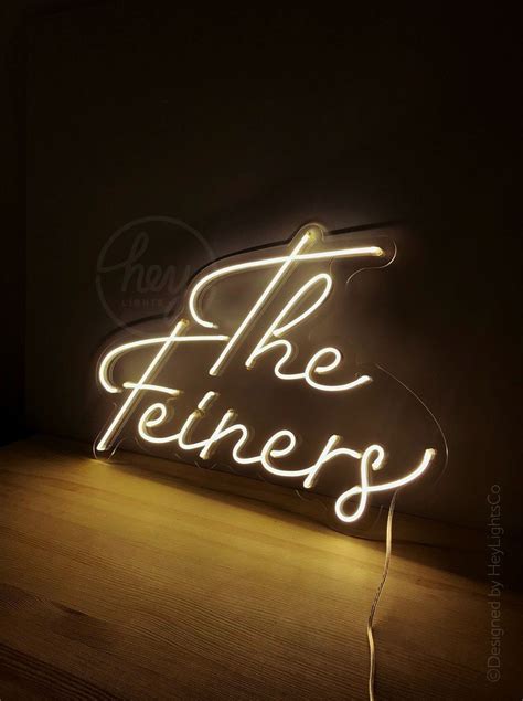 Wedding Custom Led Neon Sign Unique Hand Crafted Neon Signs Etsy