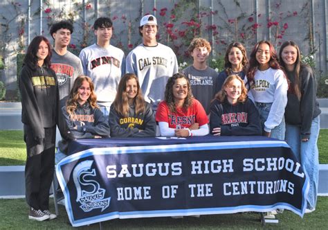 Saugus Hosts Signing Day