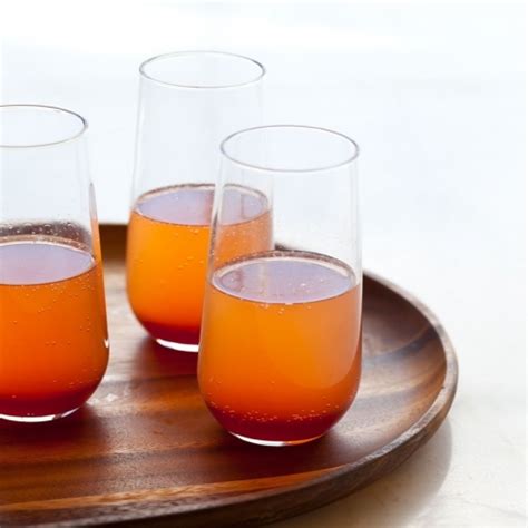 Spiced Blood Orange Champagne Punch Recipes