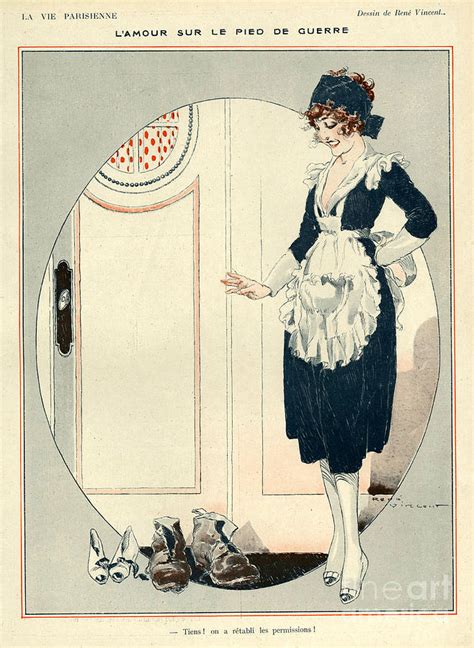 la vie parisienne 1918 1910s france drawing by the advertising archives fine art america