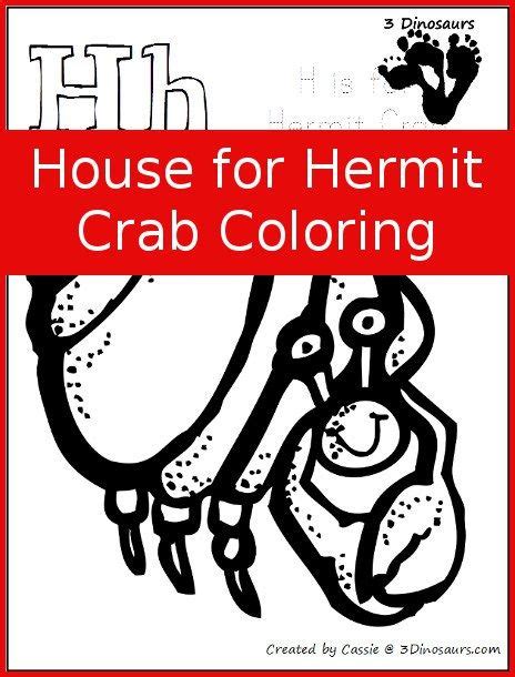 Download activity sheets, coloring pages, and materials for use at home or in the classroom. FREE House for Hermit Crab Coloring Pages (With images ...