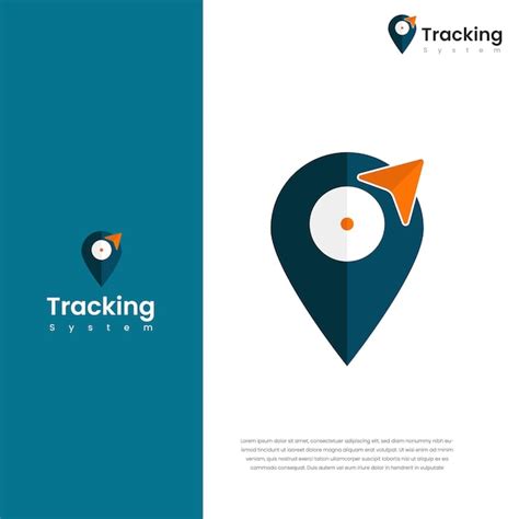 Premium Vector Tracking System Logo Design