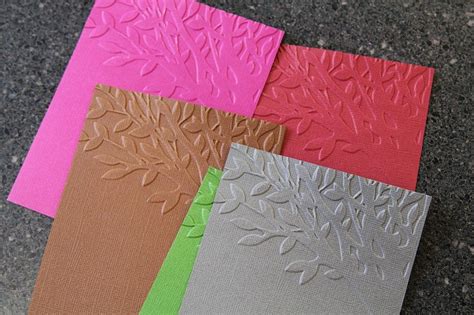 Embossing Tutorial Quick And Easy Dry Embossed Cards Embossed Cards