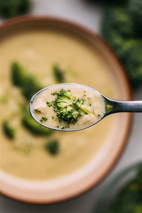 30 Minute Cream Of Broccoli Soup Dairy And Gluten Free Recipe Veeg