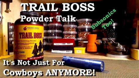 Trail Boss Powder Talk Youtube