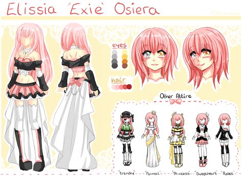 Image Gallery For Female Anime Character Reference Sheet Anime