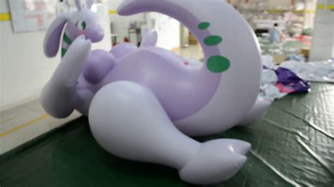 Purple Inflatable Sexy Goodra Dragon Youtube