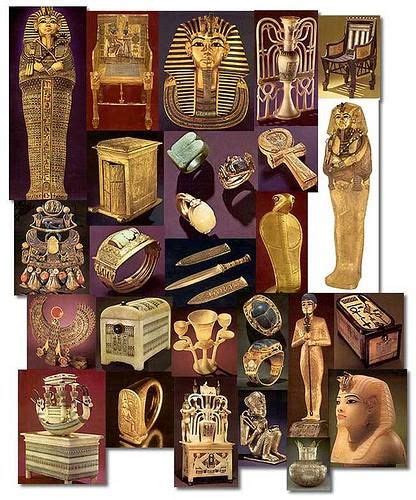 King Tutankhamun Treasures 1336 1327 Bc Eighteenth Dynasty Cairo