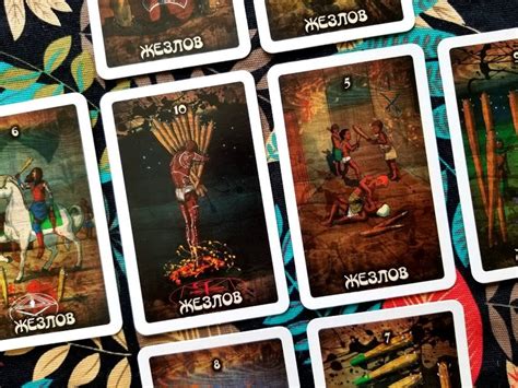 Voodoo Tarot Divination Cards Tarot Cards Etsy