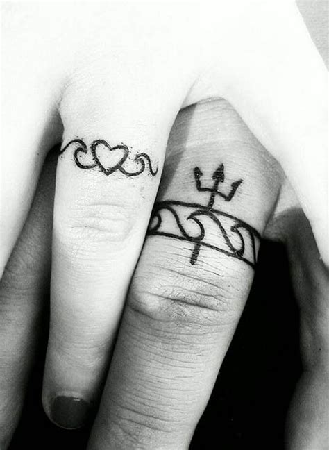 840 wedding band tattoos products are offered for sale by suppliers on alibaba.com, of which tattoo sticker accounts for 1%. 148 Sweet Wedding Ring Tattoos