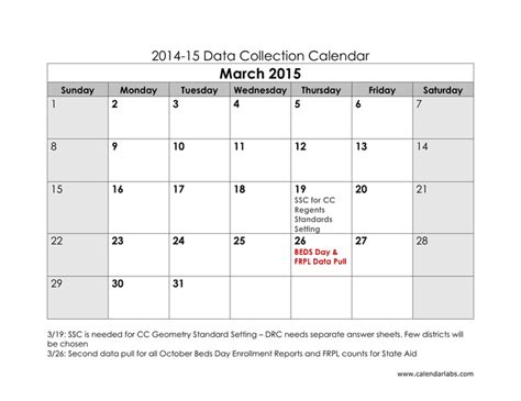 2015 Yearly Calendar In Word And Pdf Formats