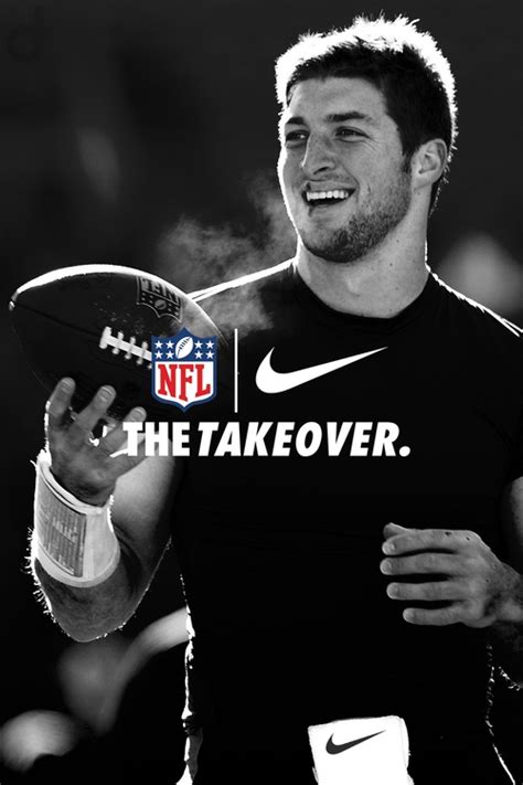 Yep Hes Awesome Tim Tebow Nike Poster Mens Muscle