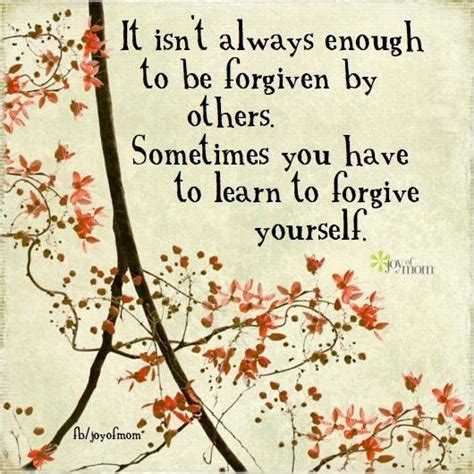 Forgive Yourself Quotes Quotesgram