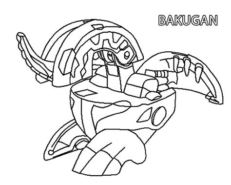 52 free printable bakugan coloring pages