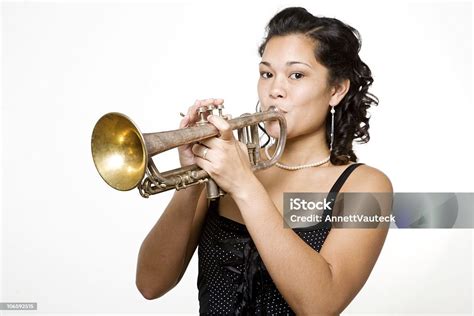 Female Trumpet Player Stock Photo Download Image Now Playing