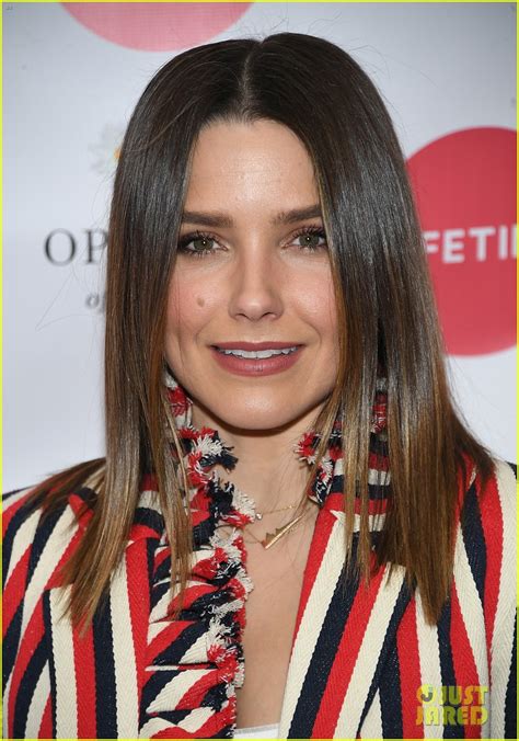 Full Sized Photo Of Sophia Bush Goes Pretty In Stripes For Tinder Event