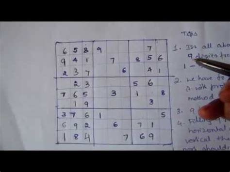 How to play SUDOKU in easy way - full tricks and tips 