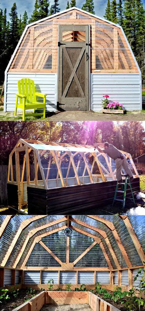Building a diy greenhouse by on the farm. 42 Best DIY Greenhouses ( with Great Tutorials and Plans ...