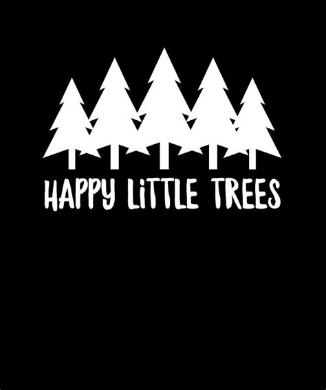 Happy Little Trees Digital Art By Francois Ringuette Fine Art America