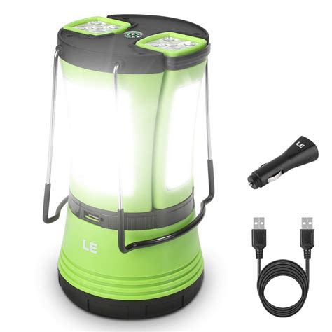 Le Camping Lantern With 2 Detachable Torches Camping Lights