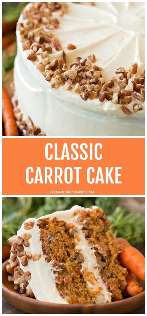 Easy to make yet elegant enough to entertain with, bh. BEST Carrot Cake Recipe - Life Made Simple Bakes - Yummy ...