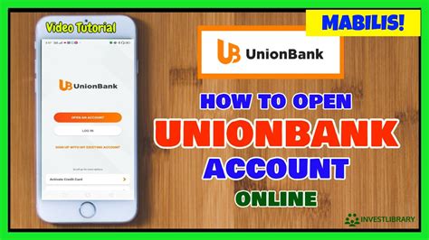 Unionbank Online Application How To Open Union Bank Savings Account