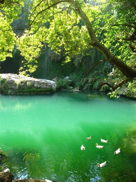 Kurşunlu Şelalesi Antalya Emerald Waters At Kurşunlu
