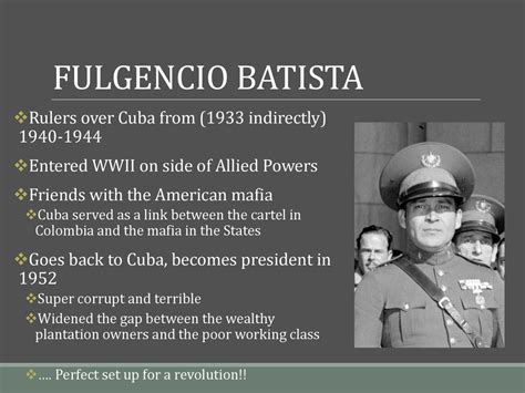 Batista was a us ally, and many cubans did not want the united states to influence their economy. Why Did Many Cubans Resent The Rule Of Fulgencio Batista ...