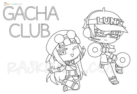 Desenhos De Gacha Life Para Colorir Vlr Eng Br