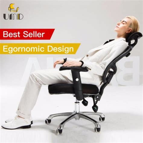 Lumbar support, ergonomic chairs office & conference room chairs : UMD Ergonomic High Back Mesh Office Chair Swivel Chair ...