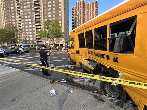 Special needs student among 2 critically injured in NYC school bus crash