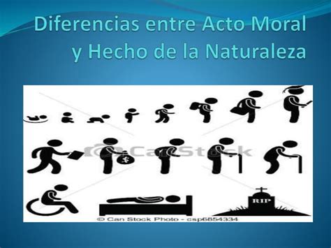 Diferencias Entre Acto Moral Y Hecho De La Naturalezapptx