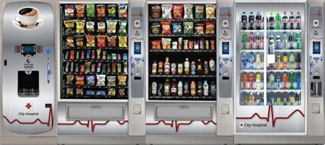 High Quality Hospital Vending Machines With Healthy Product Options
