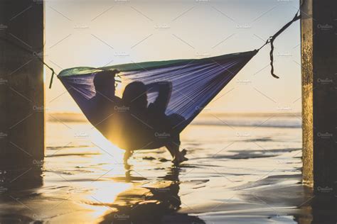 Couple In Hammock High Quality People Images ~ Creative Market