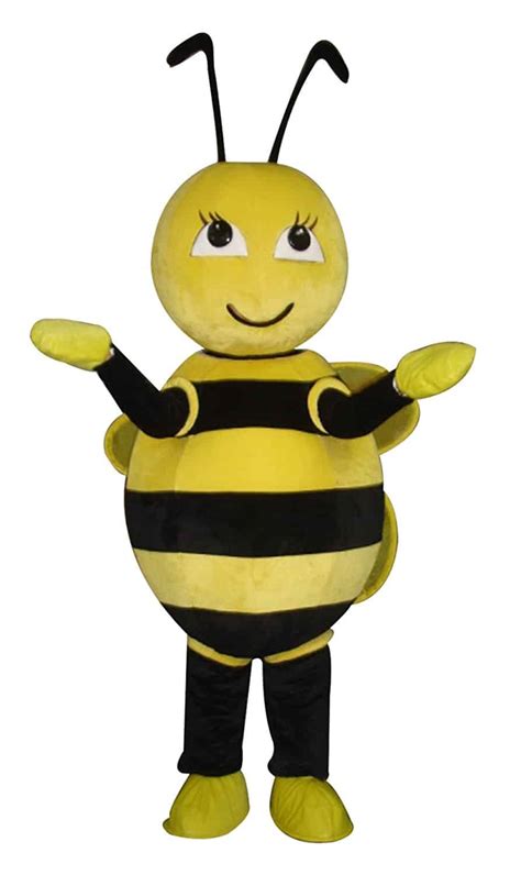 Yellow Bee Mascot Costume Cartoon Character Adult Sz Langteng
