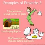Examples of Proverbs 3 | List of Proverbs and Meanings