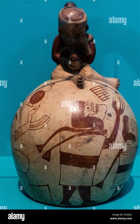 cerámica precolombina peruana la cultura moche 100 a 700 ac museo de arte de lima lima perú
