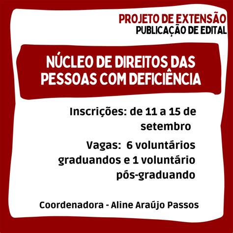 Abertas Inscri Es Para Projeto De Extens O Faculdade De Direito