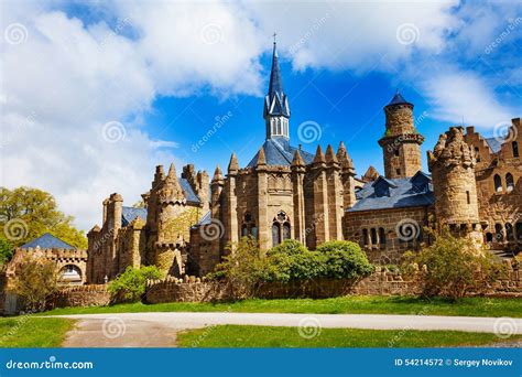 Historic Lowenburg Castle In The Bergpark Of Kassel Royalty Free Stock