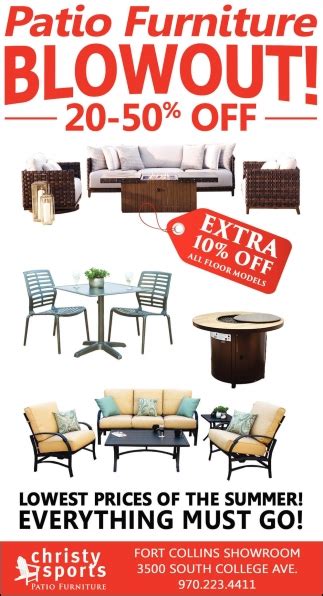 Extraordinary savings, only for a limited time. Patio Furniture Fort Collins Co - Patio Furniture