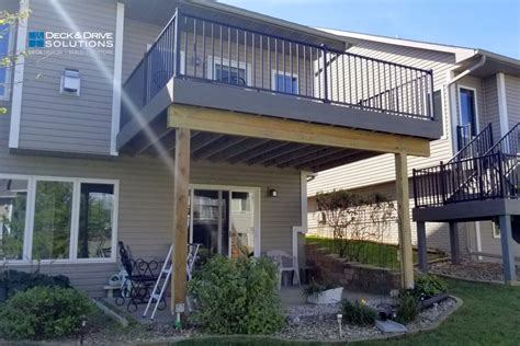 Techno Posts From Sinking Deck Deck And Drive Solutions Iowa Deck
