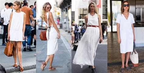La Mejor Inspiración De Street Style Para Usar Un Vestido Blanco Cut