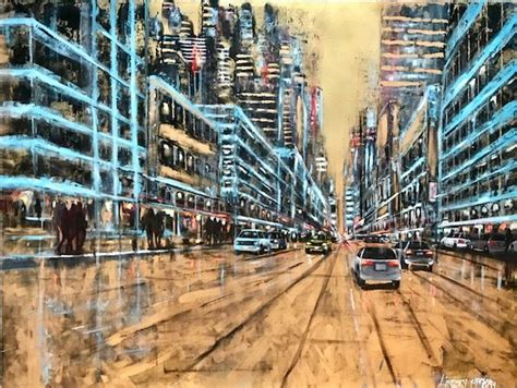 Urban Series Original Painting By Lindsey Mackay Art Seascape