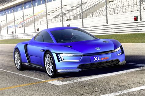 Nytt Sportbilskoncept Från Volkswagen Xl Sport Med Högteknologisk