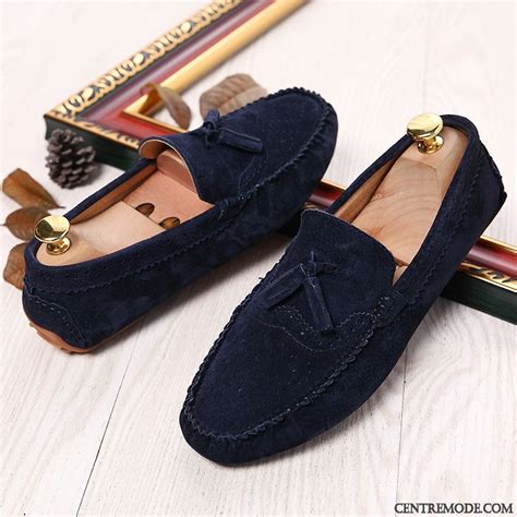 Chaussures bateau et mocassins homme. Mocassin Bleu Marine Homme, Mocassin College Homme ...