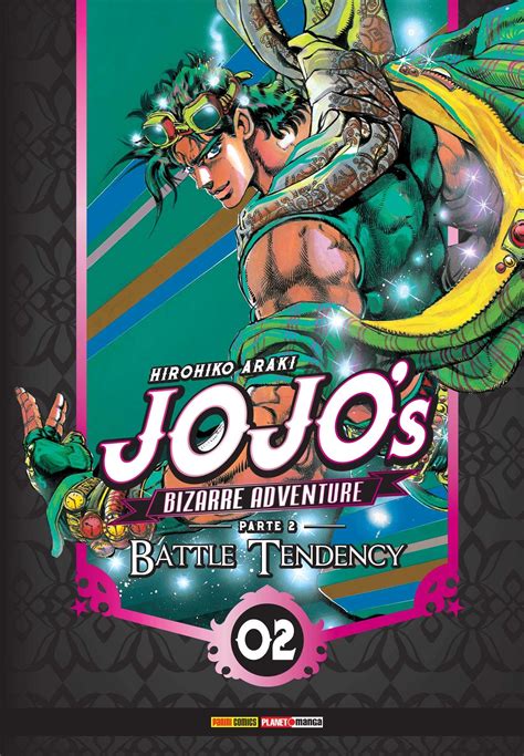 Mangá Jojos Bizarre Adventure Parte 2 Battle Tendency Volume 2