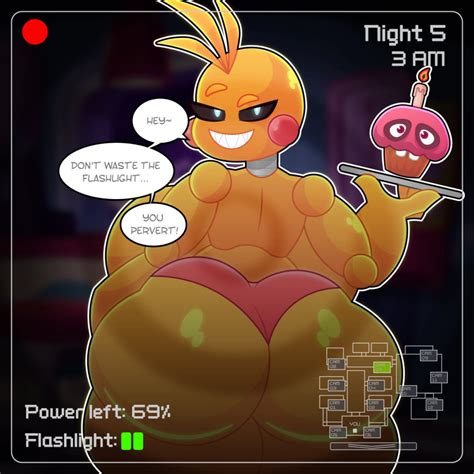 Rule 34 Animatronic Ass Chica Fnaf Chicken Cupcake English Text