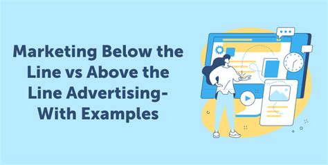 Marketing Below The Line Vs Above The Line Advertising Examples