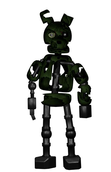 Burnt Springtrap Pagedoll By A Battery On Deviantart