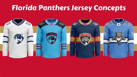 Florida Panthers Jersey Concepts Youtube